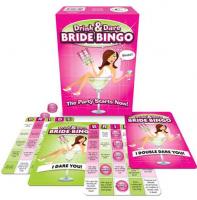 Drink & Dare Bride to Be Bingo Bachelorette Party & Bridal Shower Game